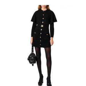 Rycape 2-in-1 knit Dress & Removable Cape